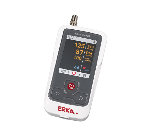 Aukščiausios klasės elektroninis kraujo spaudimo matuoklis „Erkameter 125 PRO“ Gamintojas – Erka, Vokietija