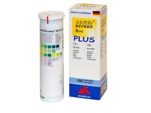 5 parametrų šlapimo juostelė, 100 vnt.