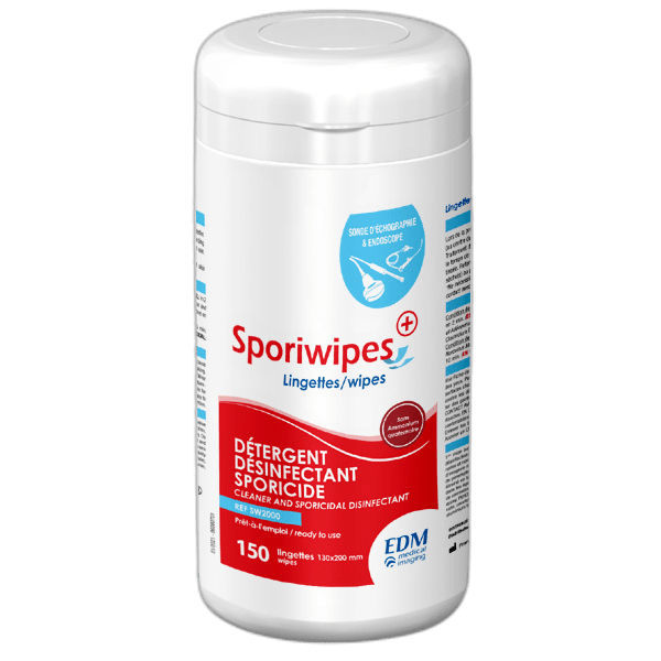 Aukšto intensyvumo dezinfekcinės servetėles “Sporiwipes”, 150 vnt.
