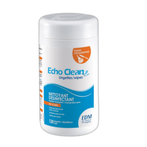 ECHO CLEAN servetėlės ultragarsinių zondų dezinfekcijai, 120 vnt.