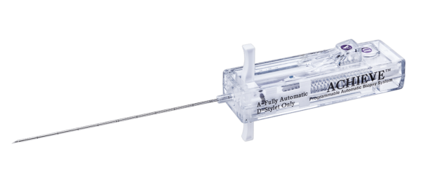 „Achieve” – automatinė biopsinė šaudyklė minkštųjų audinių biopsijai