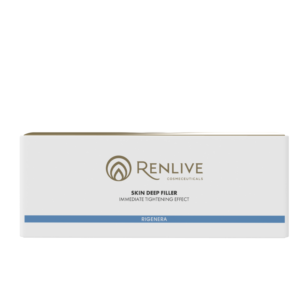 “RENLIVE Skin Deep Filler” veido serumas, pasižymintis staigiu liftingo poveikiu ampulėse, 10 vnt.