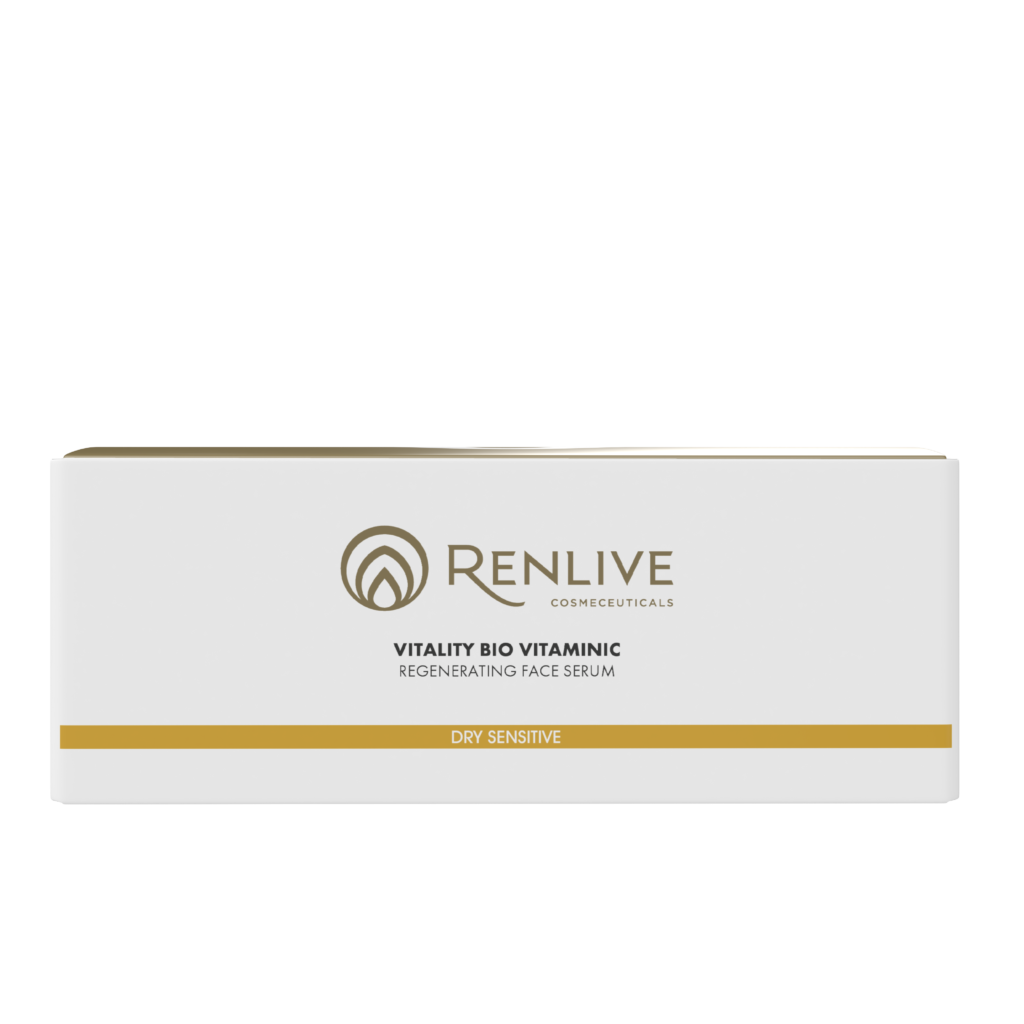 “RENLIVE Vitality Bio Vitaminic” atgaivinantis multivitaminų aliejus ampulėse, 15 vnt.