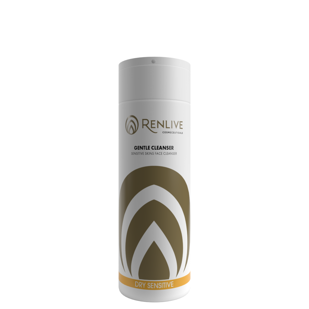 “RENLIVE Gentle Cleanser” veido valymo priemonė jautriai, sausai ir brandžiai odai, 200 ml