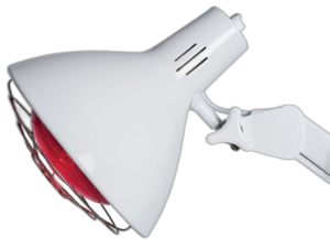 Infraraudonųjų spindulių terapijos lempa, 250W, su ratukais