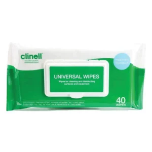 „Clinell” antibakterinės servetėlės, 40 vnt.
