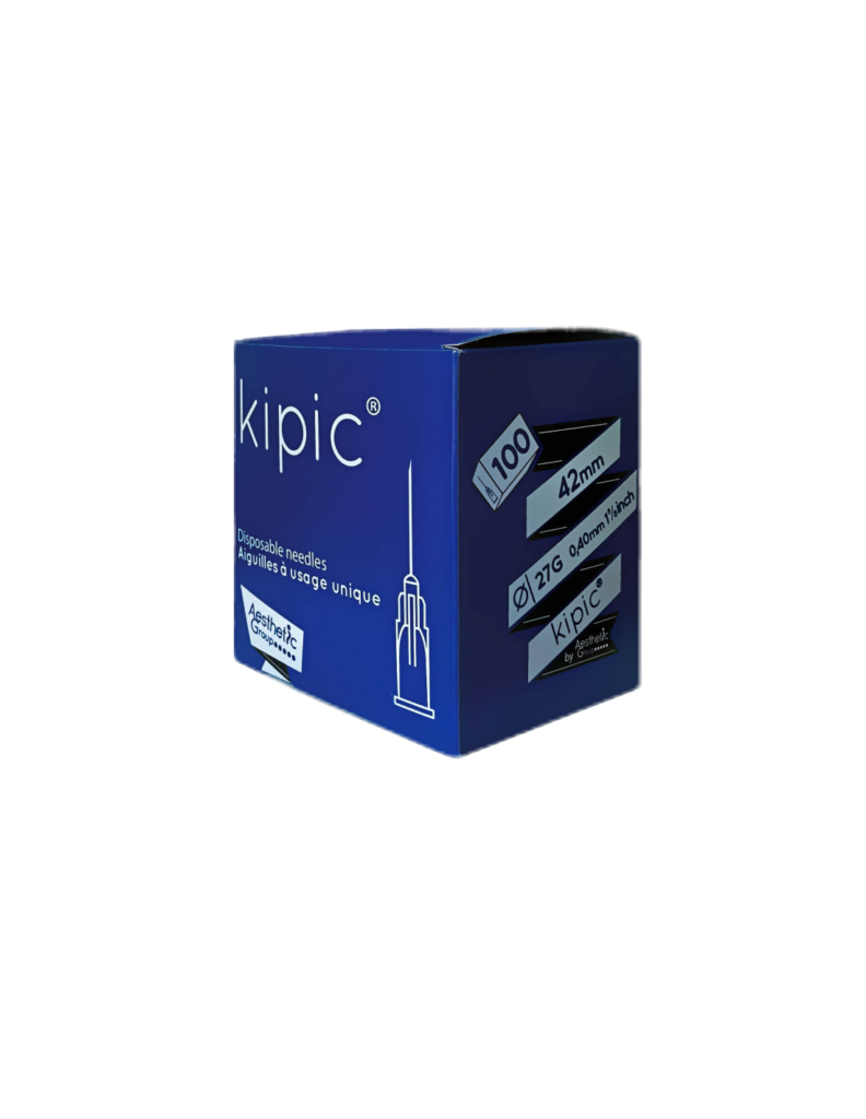 KIPIC® adata mikroinjekcijoms 27G x 42 mm | 100 vnt.