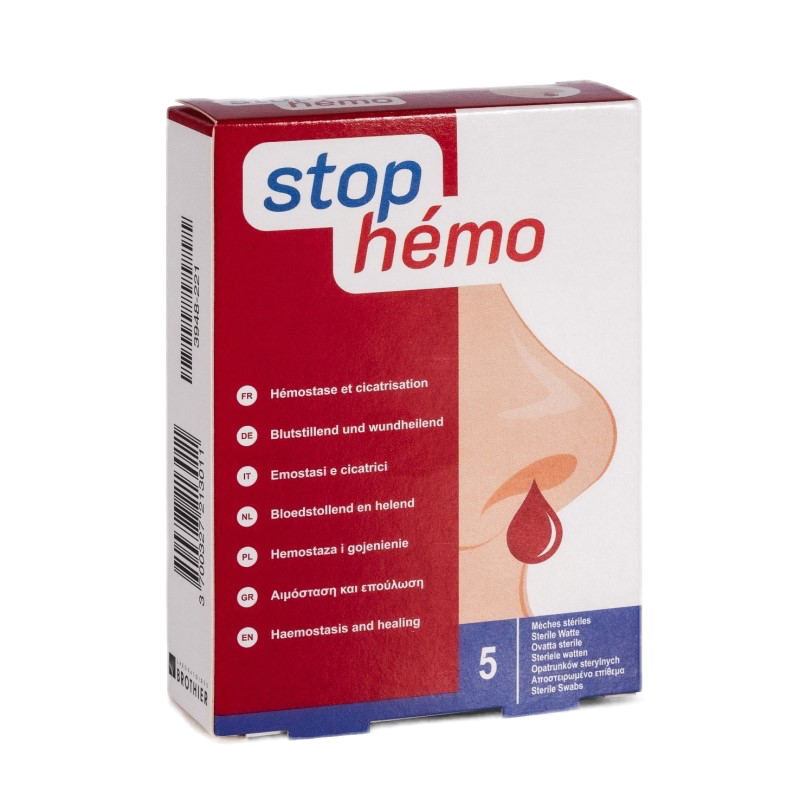 STOP HEMO kraujavimo stabdymo tamponai, 5 vnt.