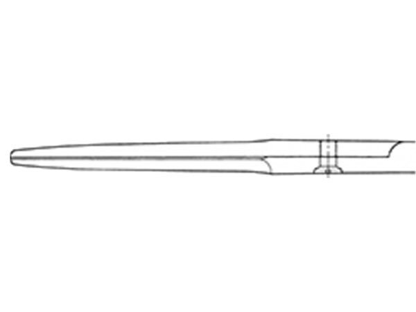 AESCULAP MAYO ŽIRKLĖS – tiesios – bukos / bukos – 15,5 cm – 1 vnt.