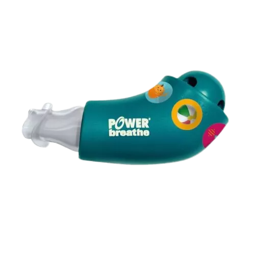 Kvėpavimo treniruoklis vaikams „PowerBreathe Shaker Deluxe Kids”