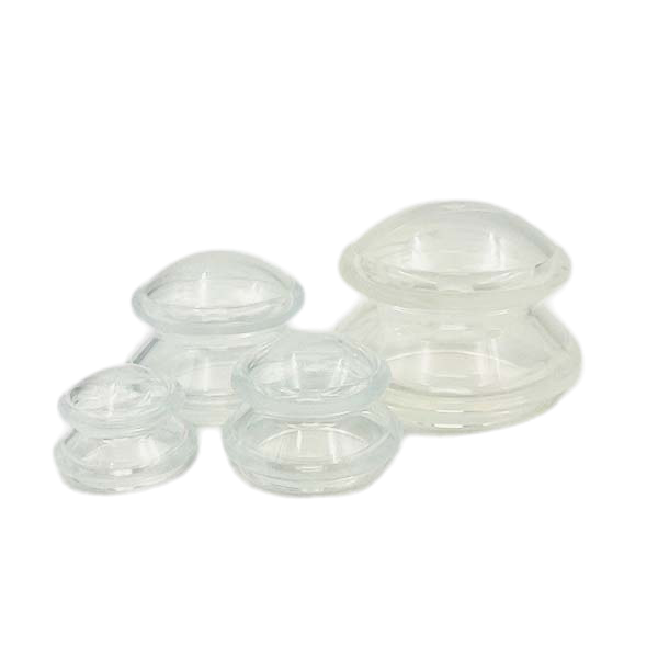 Silikoninės masažinės taurėlės – 4 vnt. rinkinys.