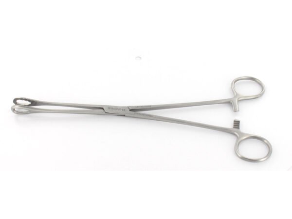 Ginekologinis pincetas, 25 cm