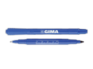 Dvipusis chirurginis markeris