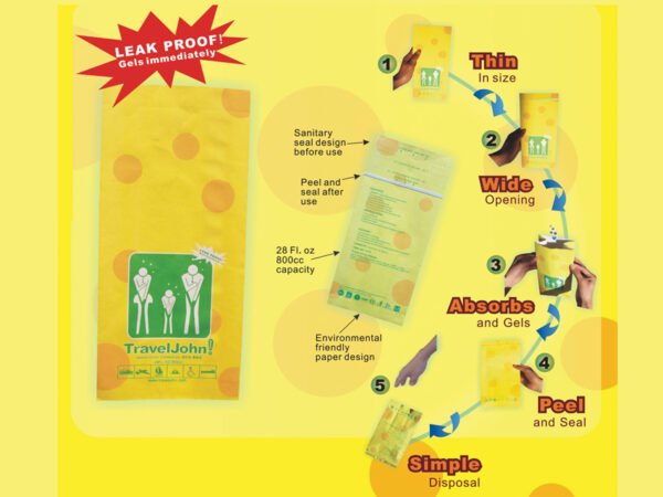 Vienkartiniai vėmimo maišeliai, 5 vnt.