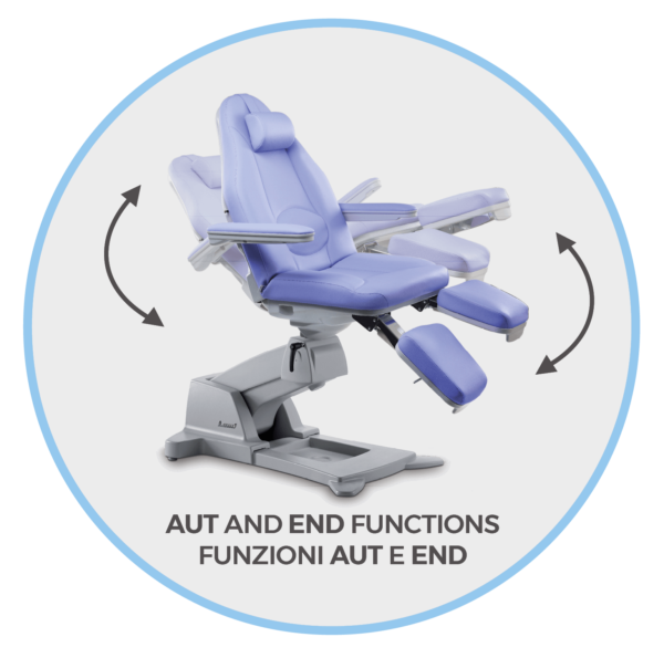Elektrinė pedikiūro kėdė „Podo High”
