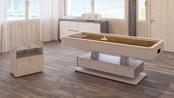 Psammo terapijos stalas