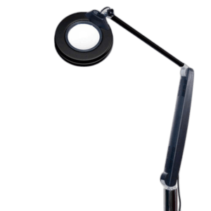 Didinamoji lempa „De Luxe NEO LED”, juoda