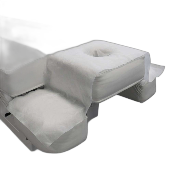 Vienkartinis vilnonis uždangalas galvos atramai ir porankiams, 50 vnt.