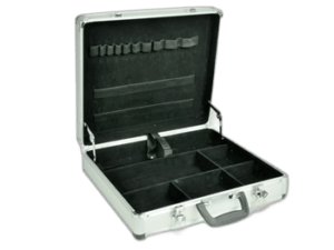 Aliuminis lagaminėlis vaistams ir priemonėms, tuščias