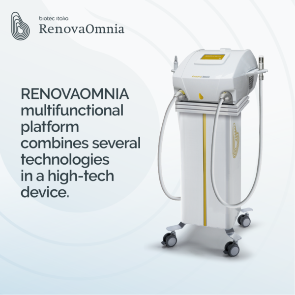 RENOVA OMNIA daugiafunkcė veido ir kūno procedūrų platforma, Biotec Italia