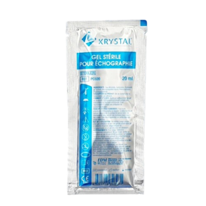 Sterilus ultragarso gelis „Krystal”, 20 ml