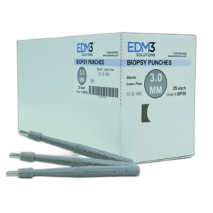 Biopsinė punch adata, EDM, 25 vnt.