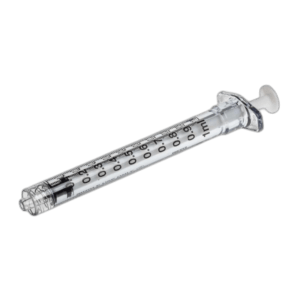 Švirkštas 1 ml BD 3 dalių,  Luer lock, 100 vnt.