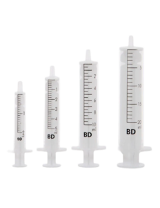 2 dalių švirkštas „BD Discardit II”, 1 vnt.