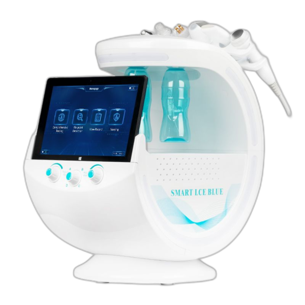 Hidrodermabrazijos aparatas su odos analizatoriumi Hydro Skin + 7in1