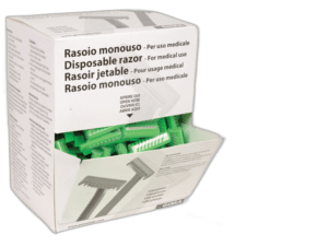 Skutimo peiliukai, dvigubi ašmenys, 100 vnt.