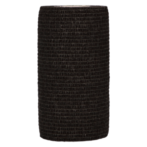 Kohezinis tvarstis 10 cm x 4,5 m, juodos spalvos,1 vnt.