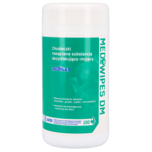 „Mediwipes DM” dezinfekcinės servetėlės dėžutėje, 100 vnt.