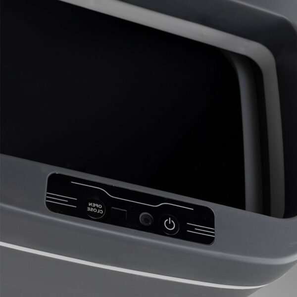 Bekontaktė šiukšlių dėžė 12 L pilka, 1 vnt.