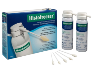 HISTOFREEZER® MIX krioterapijos rinkinys – 2 × 80 ml, 60 aplikatorių