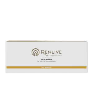 „RENLIVE skin repair” ampulės kuperozinei odai, 10 vnt.