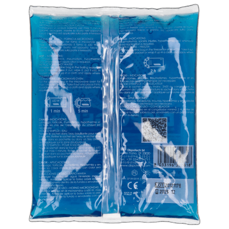 Šildantis/šaldantis gelis „Dispo gel”, 11 x 11 cm, 1 vnt.