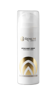„RENLIVE Lifting body cream” stangrinamasis, drėkinamasis kūno kremas, 150 ml