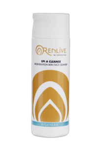 „RENLIVE Epi A Cleanse” drėkinamasis veido valiklis normaliai ir brandžiai odai, 200 ml