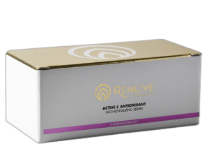 „RENLIVE Active C Antioxidant” atkuriamasis ir atgaivinamasis veido serumas ampulėse, 10 vnt.