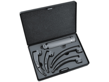 Laringoskopo rinkinys suaugusiems, pakraunamas, 1 vnt.