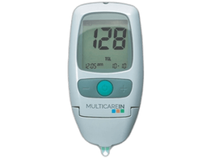 Gliukozės, cholesterolio ir trigliceridų matuoklis „MultiCareIn”