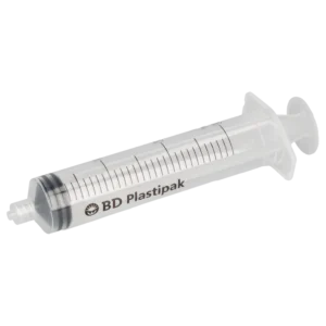 3 dalių švirkštas „BD Plastipak” luer lock, 1 vnt.