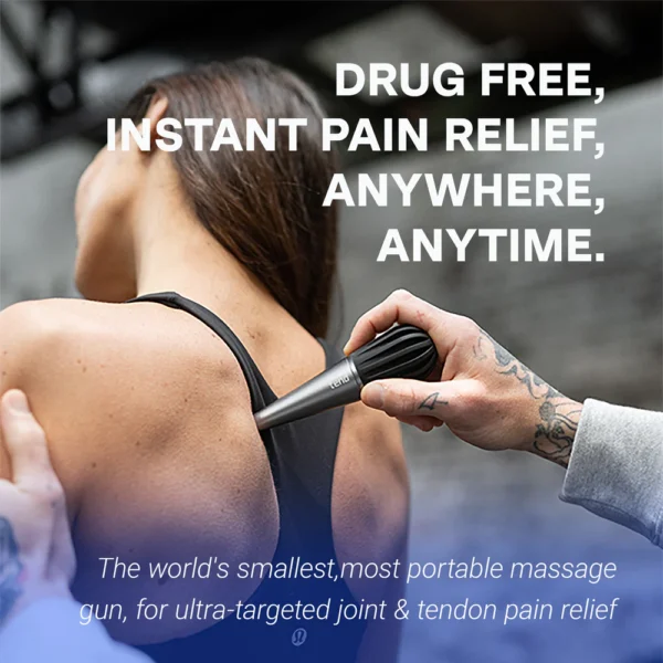 „Tend Deep” – nešiojamasis masažuoklis sąnarių ir sausgyslių skausmui malšinimui