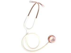 Stetofonendoskopas „Evolve” rožinio aukso galvutė