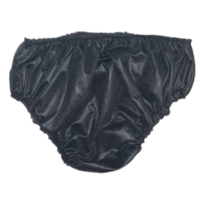 Vienkartinės moteriškos kelnaitės juodos spalvos – (10 vnt.)