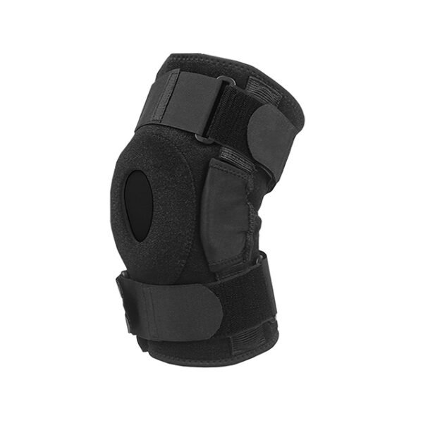 Kelio įtvaras su lankstais