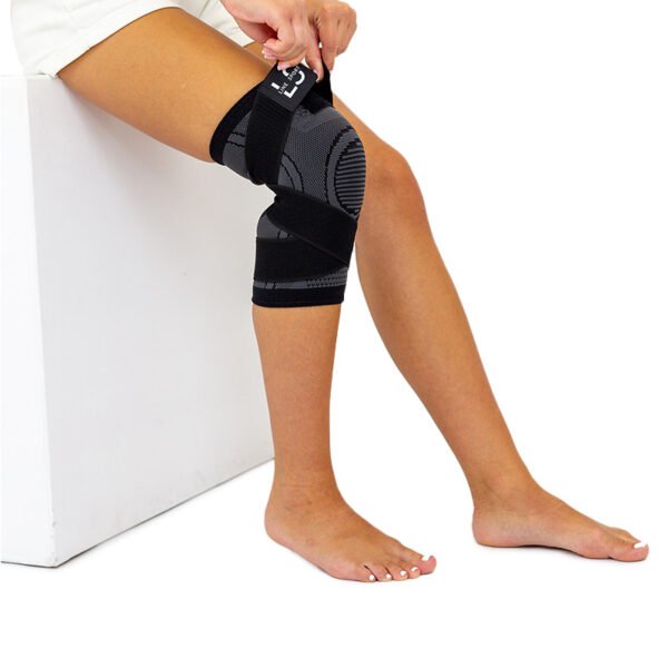 Elastinis kelio stabilizatorius, įtvaras „Line Sport” su tvirtinimo gumomis