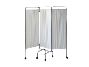 Širma trijų dalių su ratukais