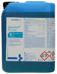 Gigasept® FF New – aukšto lygio dezinfekavimo koncentratas endoskopams ir medicininiams instrumentams, 5 l
