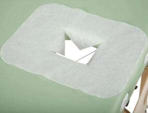 Vienkartiniai uždangalai masažinei angai